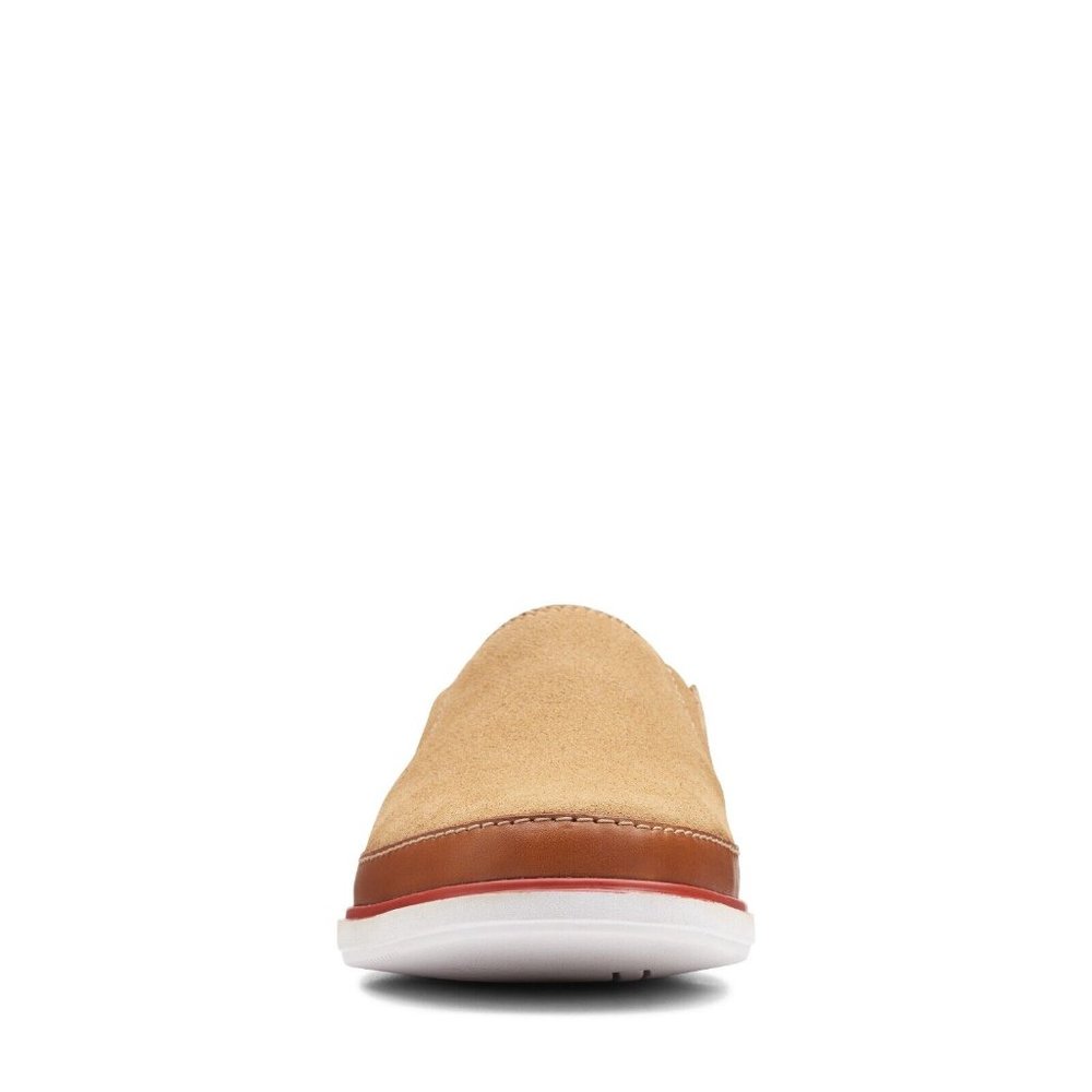 Men's Clarks Bratton Step Slip-on Sneaker - Picture 3 of 7